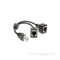 Splitter/Adapter/Stecker Ethernet -Kabeladapterkabel